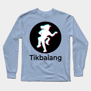 Tikbalang TikTok Spoof: Mythical Twist Art Long Sleeve T-Shirt